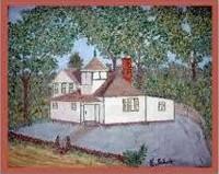 Painting of 2nd West Side School House 