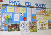 WS Physical Education Bulletin Board 