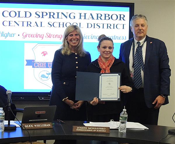  Congratulations to Melissa McLees for being honored with the "AP Computer Science Female Diversity 